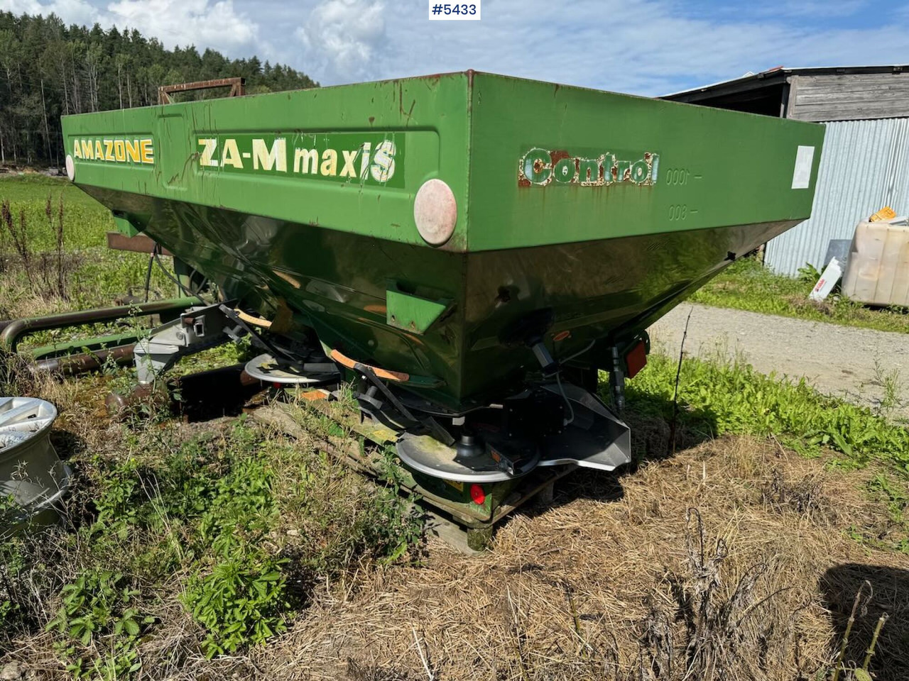 2003 Amazone ZA-M 1500 - Тороразпръсквачка: снимка 4 2003 Amazone ZA-M 1500 - Тороразпръсквачка: снимка 4