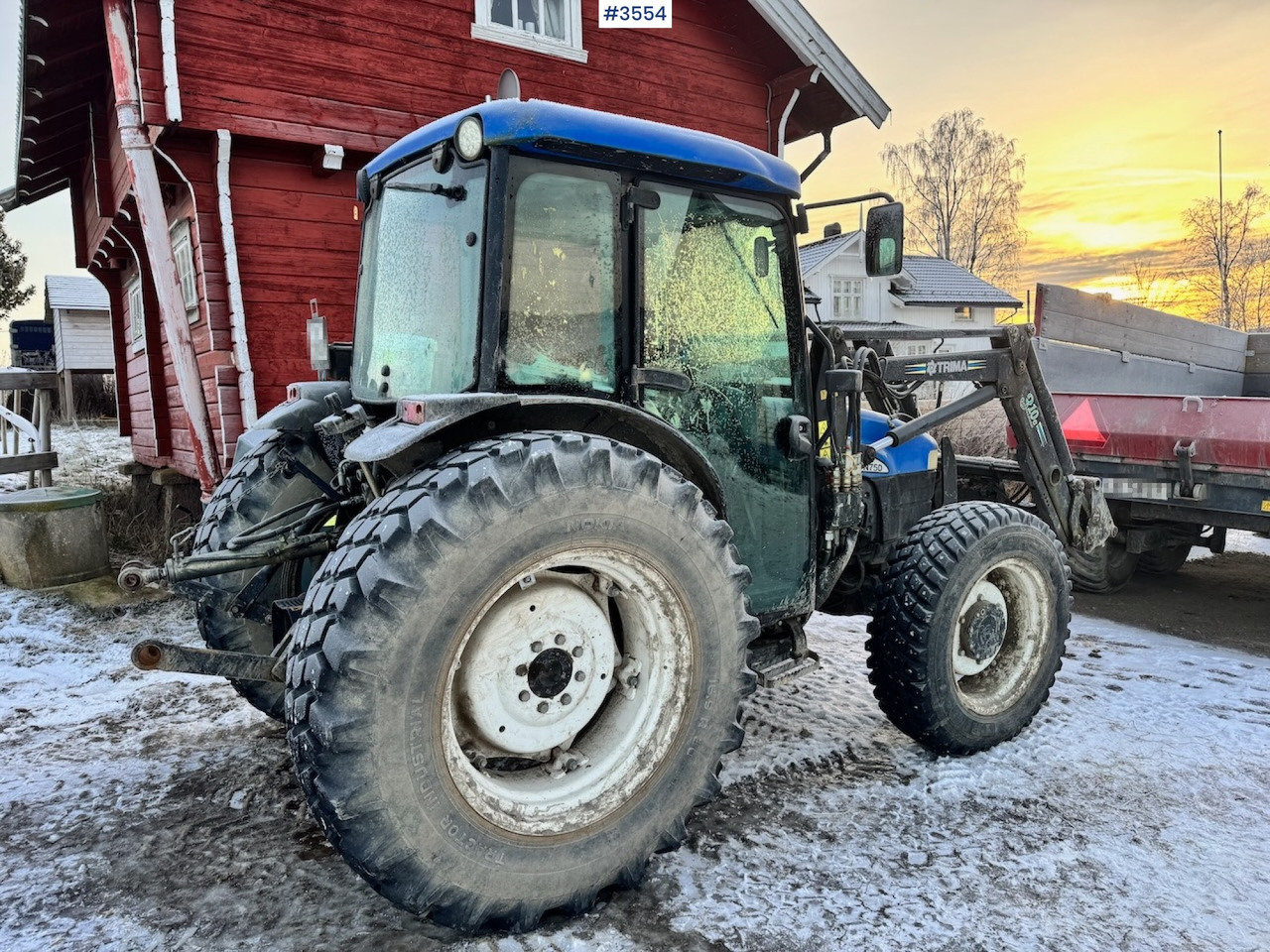 2003 New Holland TN75D 4x4 w/ Front Loader. 4000 hours! - Трактор: снимка 3 2003 New Holland TN75D 4x4 w/ Front Loader. 4000 hours! - Трактор: снимка 3