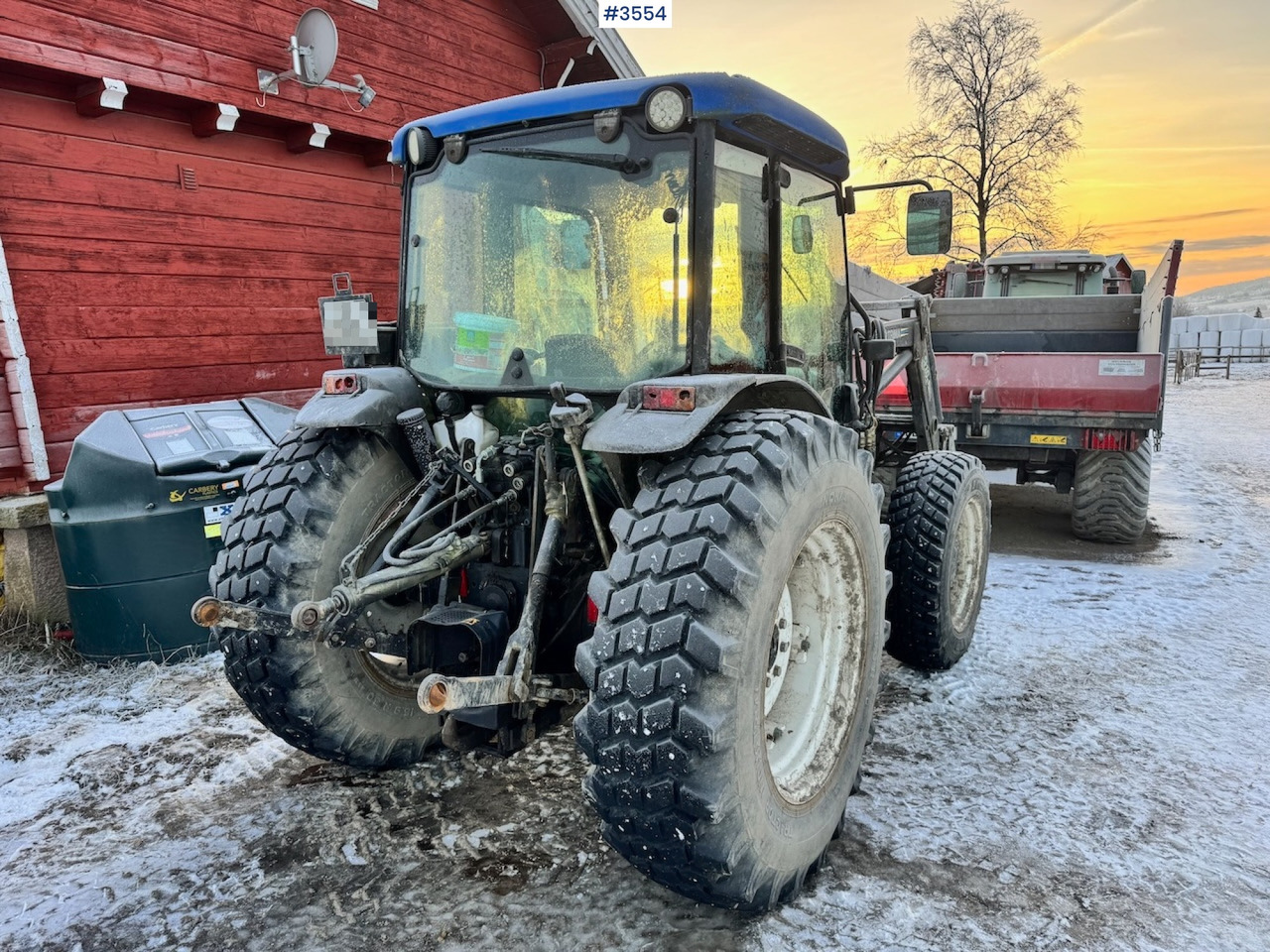 2003 New Holland TN75D 4x4 w/ Front Loader. 4000 hours! - Трактор: снимка 4 2003 New Holland TN75D 4x4 w/ Front Loader. 4000 hours! - Трактор: снимка 4