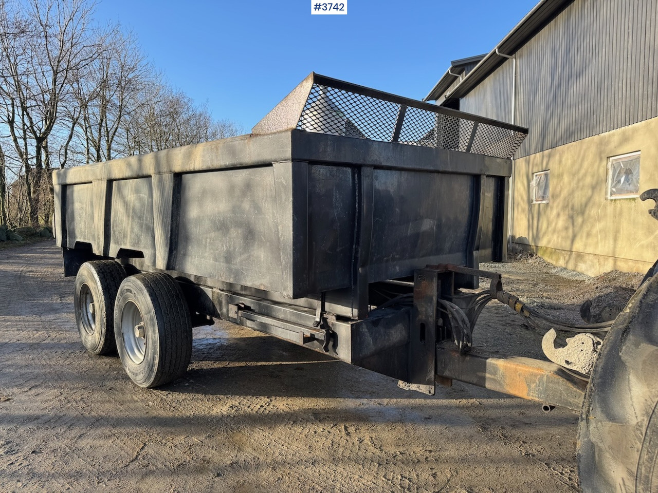 2003 Sele Weld 16 Dumper trailer. - Селскостопанско ремарке самосвал: снимка 3 2003 Sele Weld 16 Dumper trailer. - Селскостопанско ремарке самосвал: снимка 3