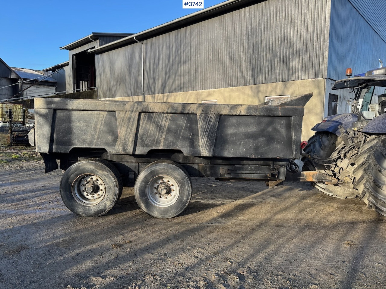 2003 Sele Weld 16 Dumper trailer. - Селскостопанско ремарке самосвал: снимка 1 2003 Sele Weld 16 Dumper trailer. - Селскостопанско ремарке самосвал: снимка 1