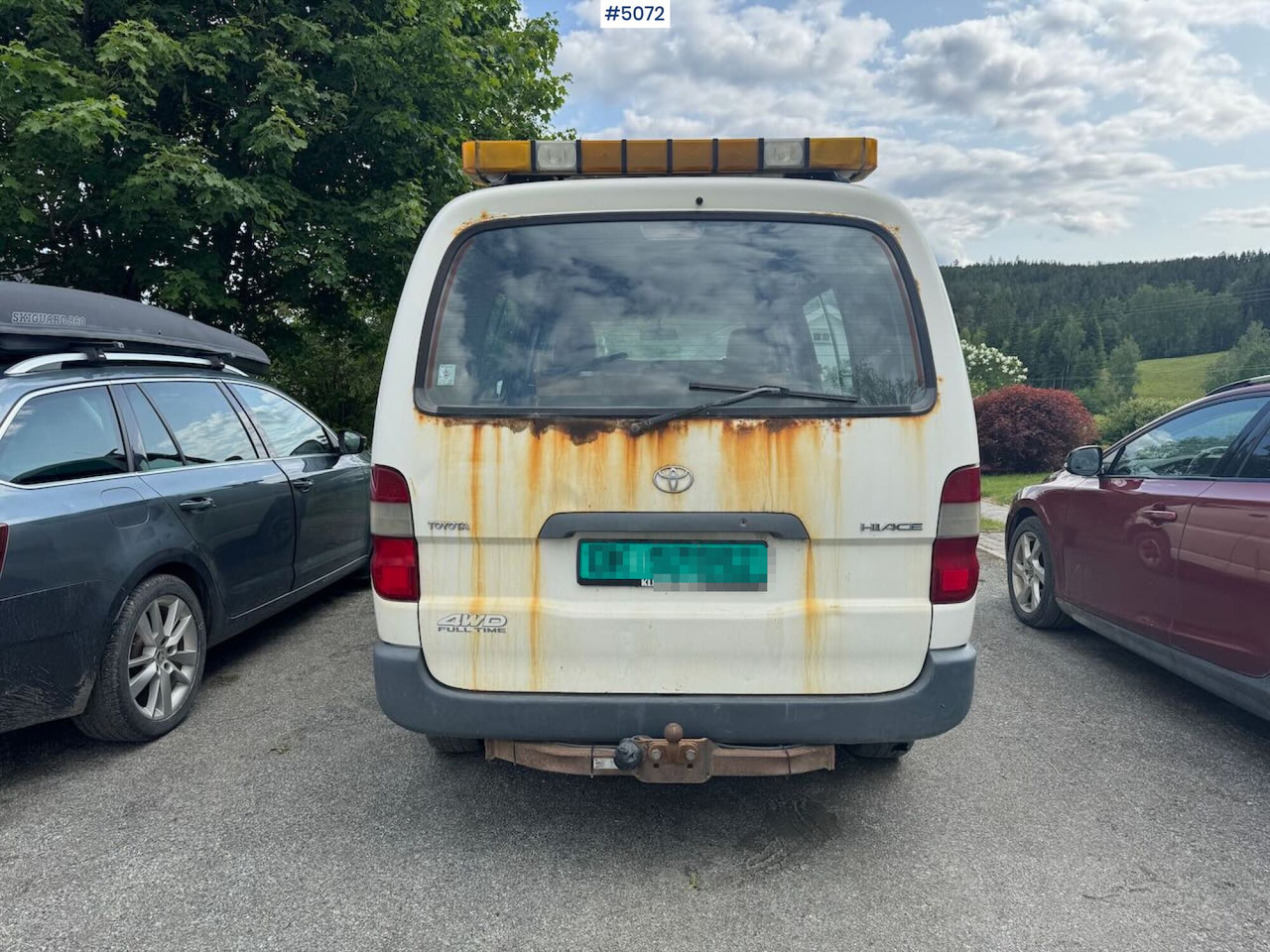 2003 Toyota Hiace 4wd - Товарен бус: снимка 5 2003 Toyota Hiace 4wd - Товарен бус: снимка 5