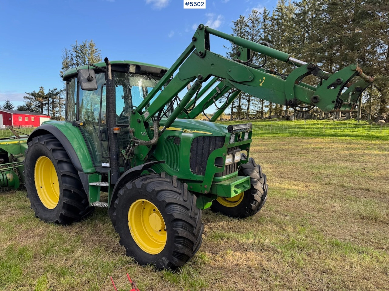2004 John Deere 6220 w/front loader - Трактор: снимка 4 2004 John Deere 6220 w/front loader - Трактор: снимка 4