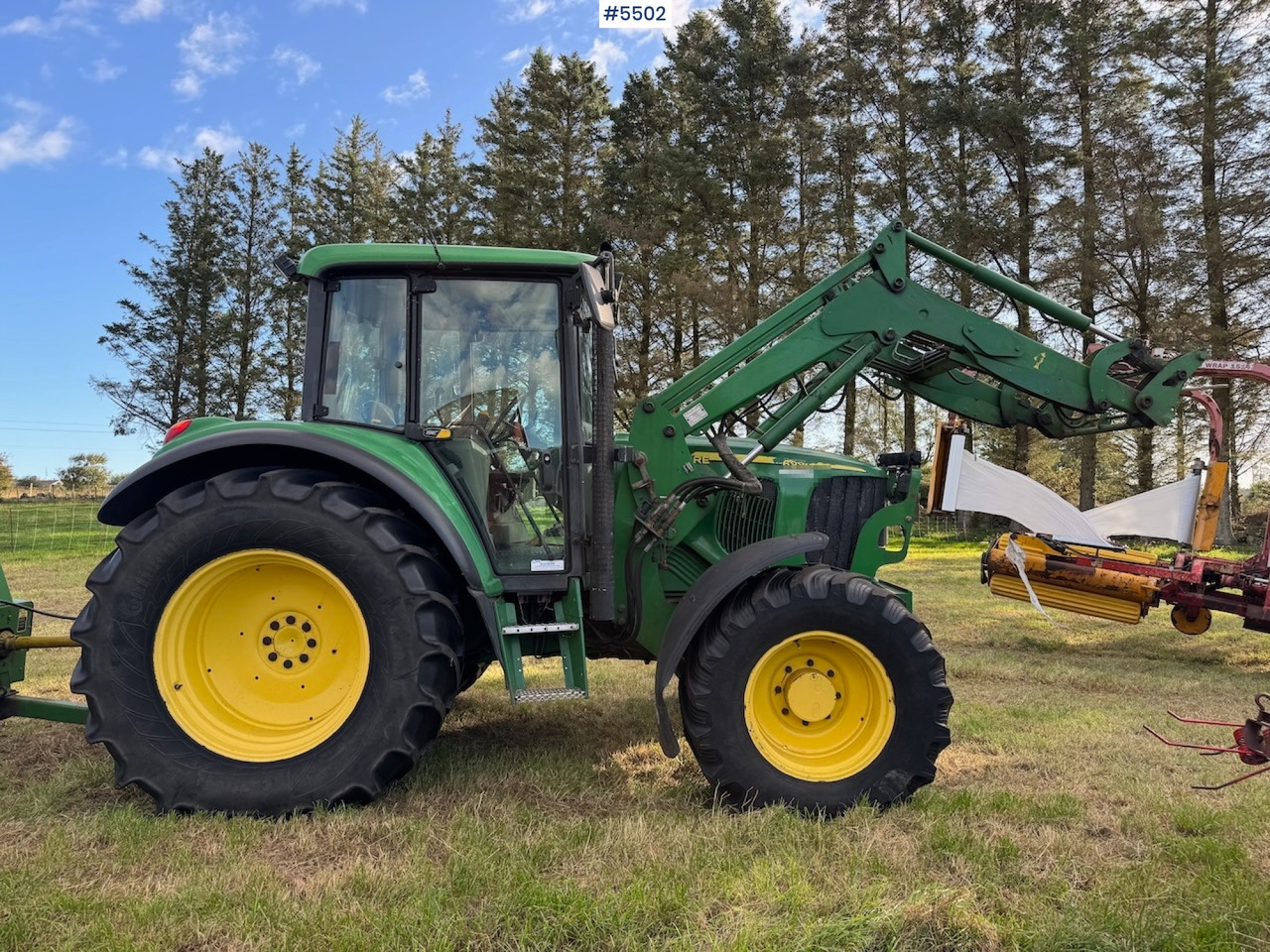 2004 John Deere 6220 w/front loader - Трактор: снимка 5 2004 John Deere 6220 w/front loader - Трактор: снимка 5