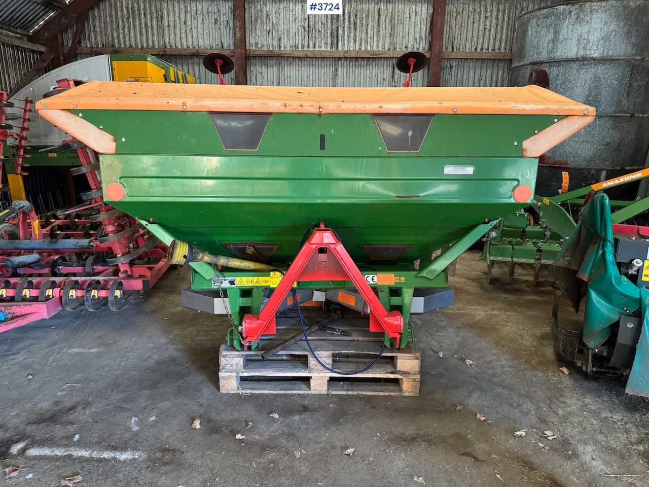 2005 Amazone ZA-M 1500 - Тороразпръсквачка: снимка 1 2005 Amazone ZA-M 1500 - Тороразпръсквачка: снимка 1
