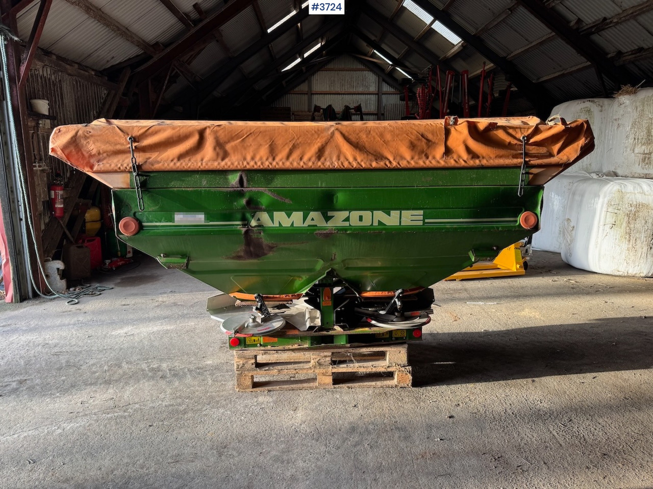 2005 Amazone ZA-M 1500 - Тороразпръсквачка: снимка 5 2005 Amazone ZA-M 1500 - Тороразпръсквачка: снимка 5