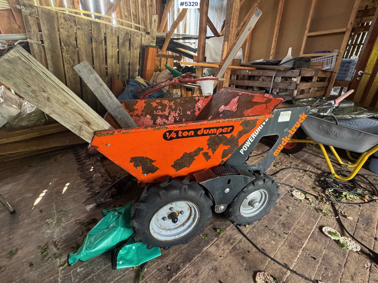 2005 Muck-Truck minidumper 4x4 - Мини самосвал: снимка 1 2005 Muck-Truck minidumper 4x4 - Мини самосвал: снимка 1