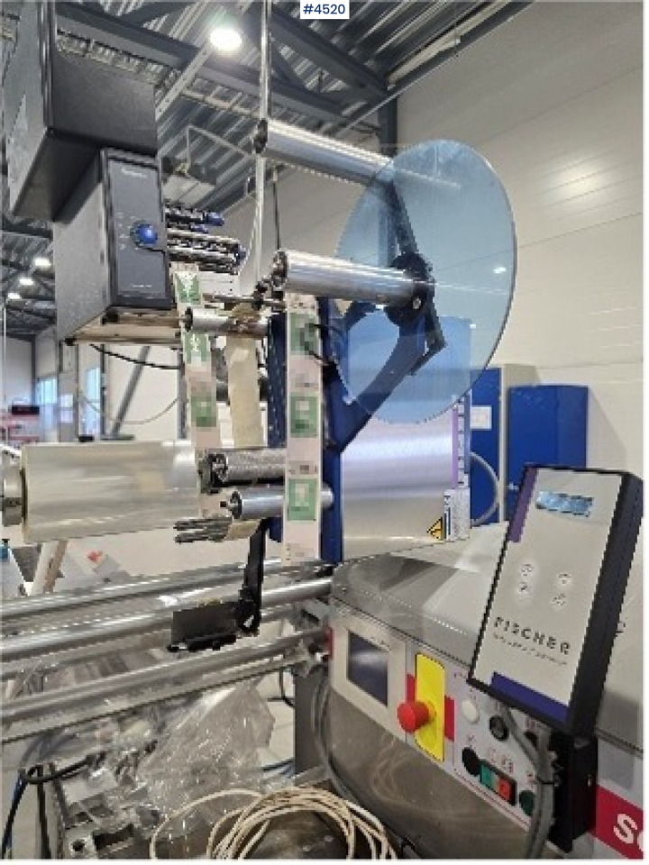 2005 Record Scorpion E and Fischer F4000 Sealing machine for fruit. - Машина за опаковане: снимка 3 2005 Record Scorpion E and Fischer F4000 Sealing machine for fruit. - Машина за опаковане: снимка 3