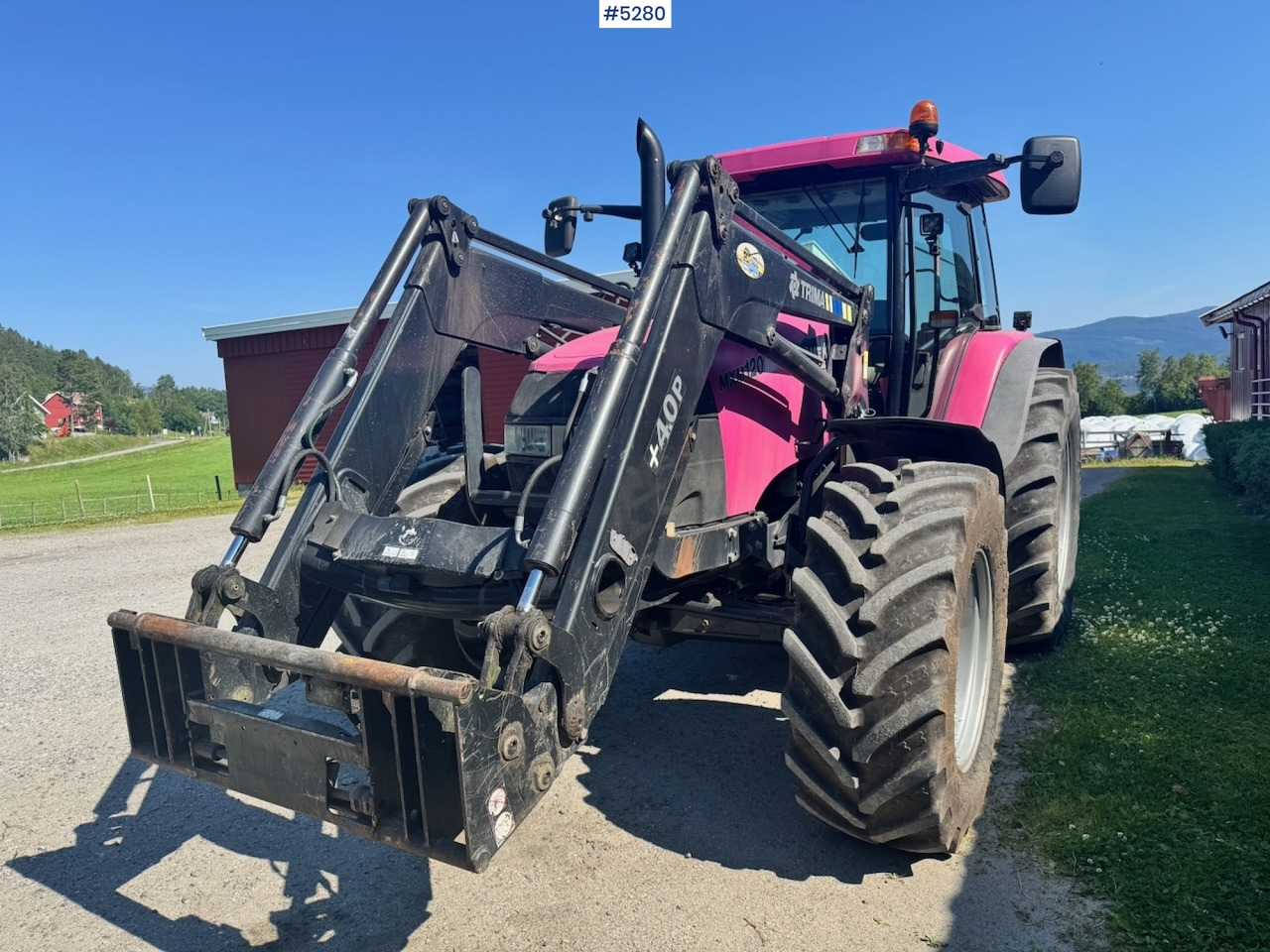 2006 Case MXM120 4x4 with front loader - Трактор: снимка 2 2006 Case MXM120 4x4 with front loader - Трактор: снимка 2