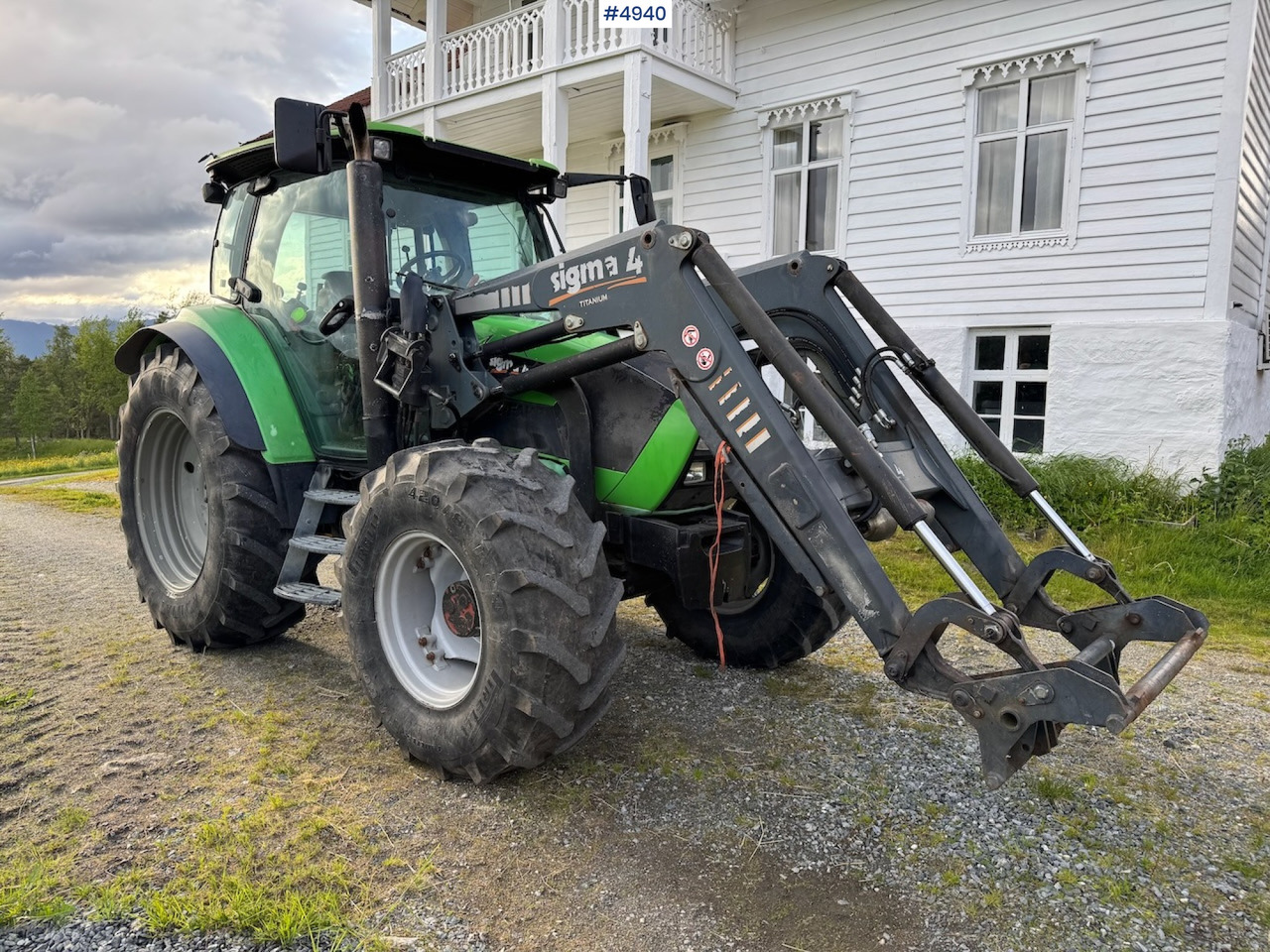 2006 Deutz-Fahr Agrotron K90 w/front loader. - Трактор: снимка 5 2006 Deutz-Fahr Agrotron K90 w/front loader. - Трактор: снимка 5