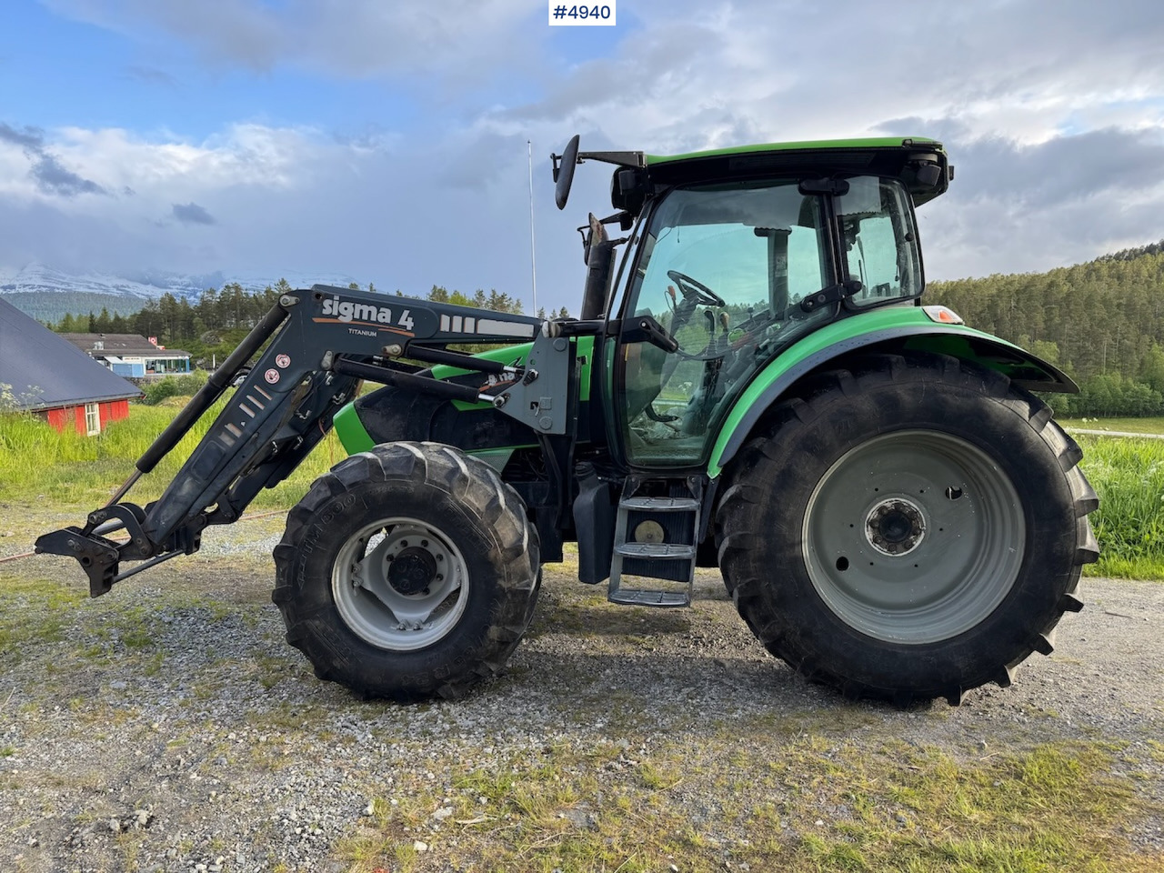 2006 Deutz-Fahr Agrotron K90 w/front loader. - Трактор: снимка 3 2006 Deutz-Fahr Agrotron K90 w/front loader. - Трактор: снимка 3