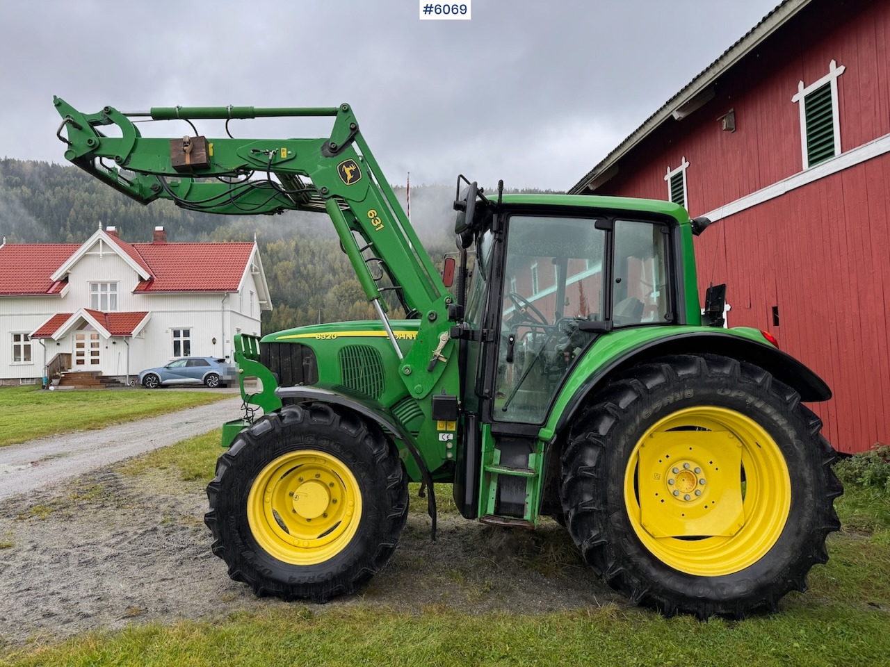 2006 John Deere 6320 w/ front loader, bucket, grapple, pallet fork and chains. Low hours!! - Трактор: снимка 2 2006 John Deere 6320 w/ front loader, bucket, grapple, pallet fork and chains. Low hours!! - Трактор: снимка 2
