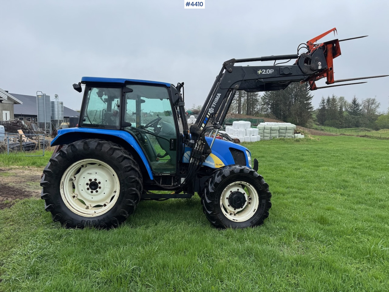 2006 New Holland TL100 A w/Front Loader. - Трактор: снимка 3 2006 New Holland TL100 A w/Front Loader. - Трактор: снимка 3