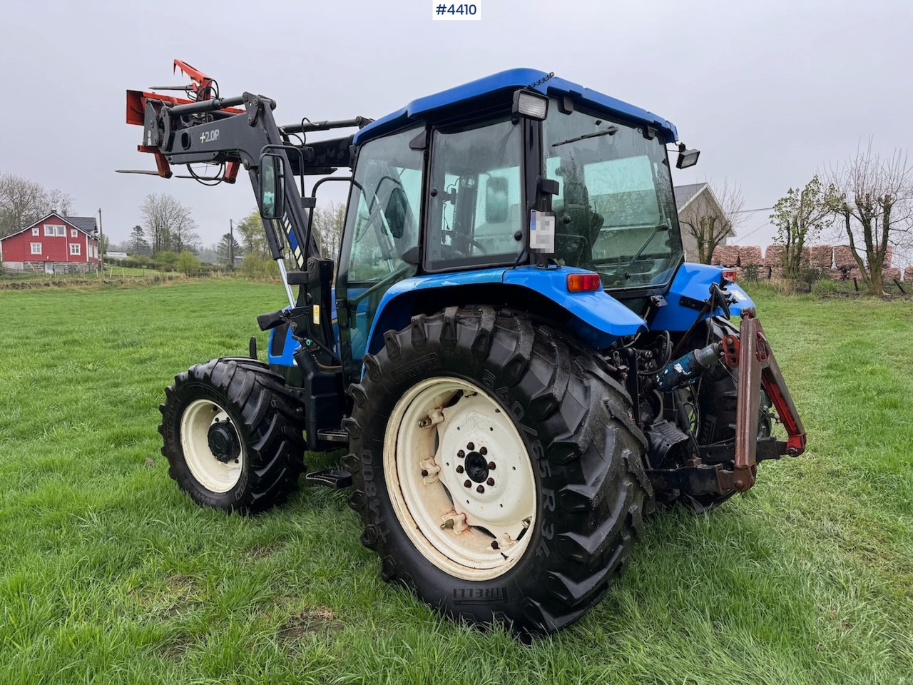 2006 New Holland TL100 A w/Front Loader. - Трактор: снимка 4 2006 New Holland TL100 A w/Front Loader. - Трактор: снимка 4