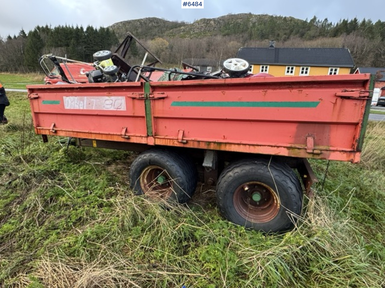 2006 Orkel T90 with high side extensions - Селскостопанско ремарке: снимка 2 2006 Orkel T90 with high side extensions - Селскостопанско ремарке: снимка 2