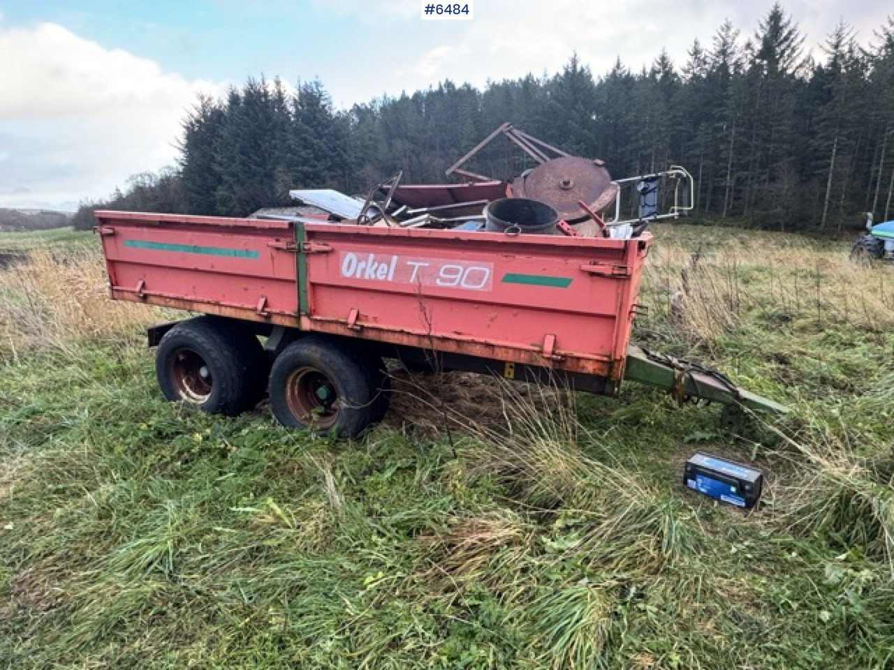 2006 Orkel T90 with high side extensions - Селскостопанско ремарке: снимка 4 2006 Orkel T90 with high side extensions - Селскостопанско ремарке: снимка 4