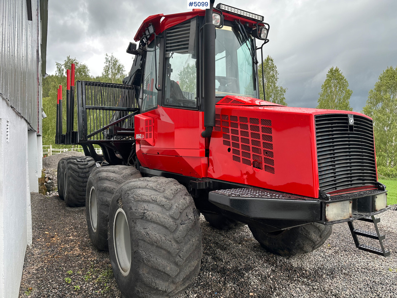 2006 Valmet 860 III forwarder - Форвардер: снимка 4 2006 Valmet 860 III forwarder - Форвардер: снимка 4