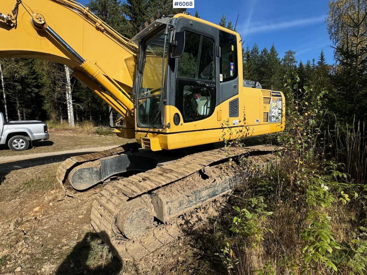 2007 Komatsu PC210LC Tracked Excavator with 3 buckets, tilt, grapple, and ripper. - Багер: снимка 4 2007 Komatsu PC210LC Tracked Excavator with 3 buckets, tilt, grapple, and ripper. - Багер: снимка 4