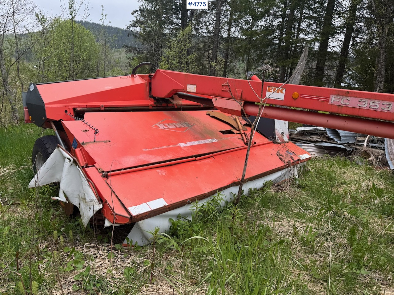 2007 Kuhn FC353GC mower - Машина за сено и фураж: снимка 5 2007 Kuhn FC353GC mower - Машина за сено и фураж: снимка 5