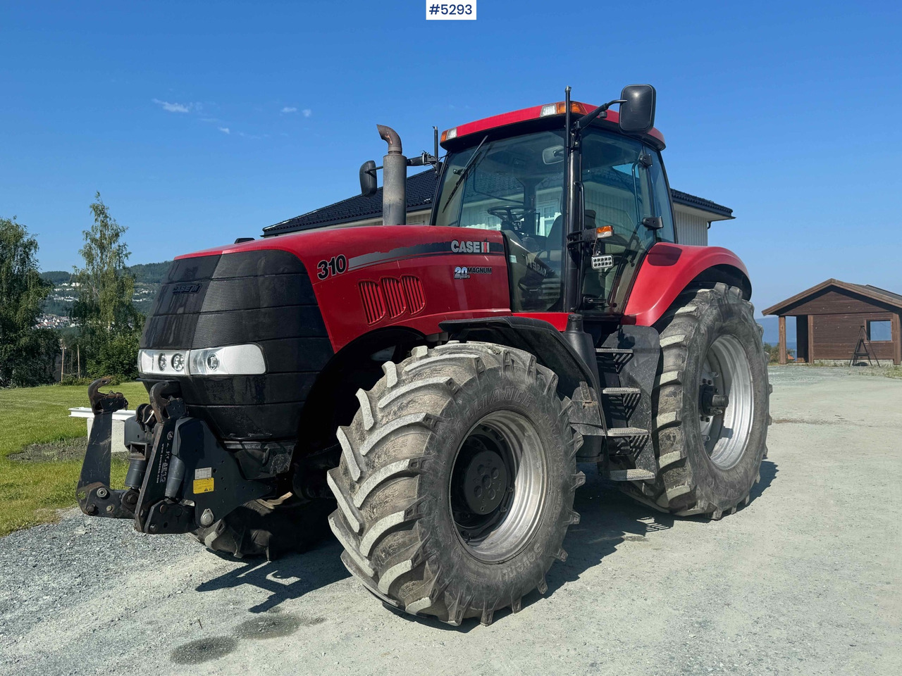 2008 Case IH MAGNUM 310 with 5 double outlets! - Трактор: снимка 1 2008 Case IH MAGNUM 310 with 5 double outlets! - Трактор: снимка 1