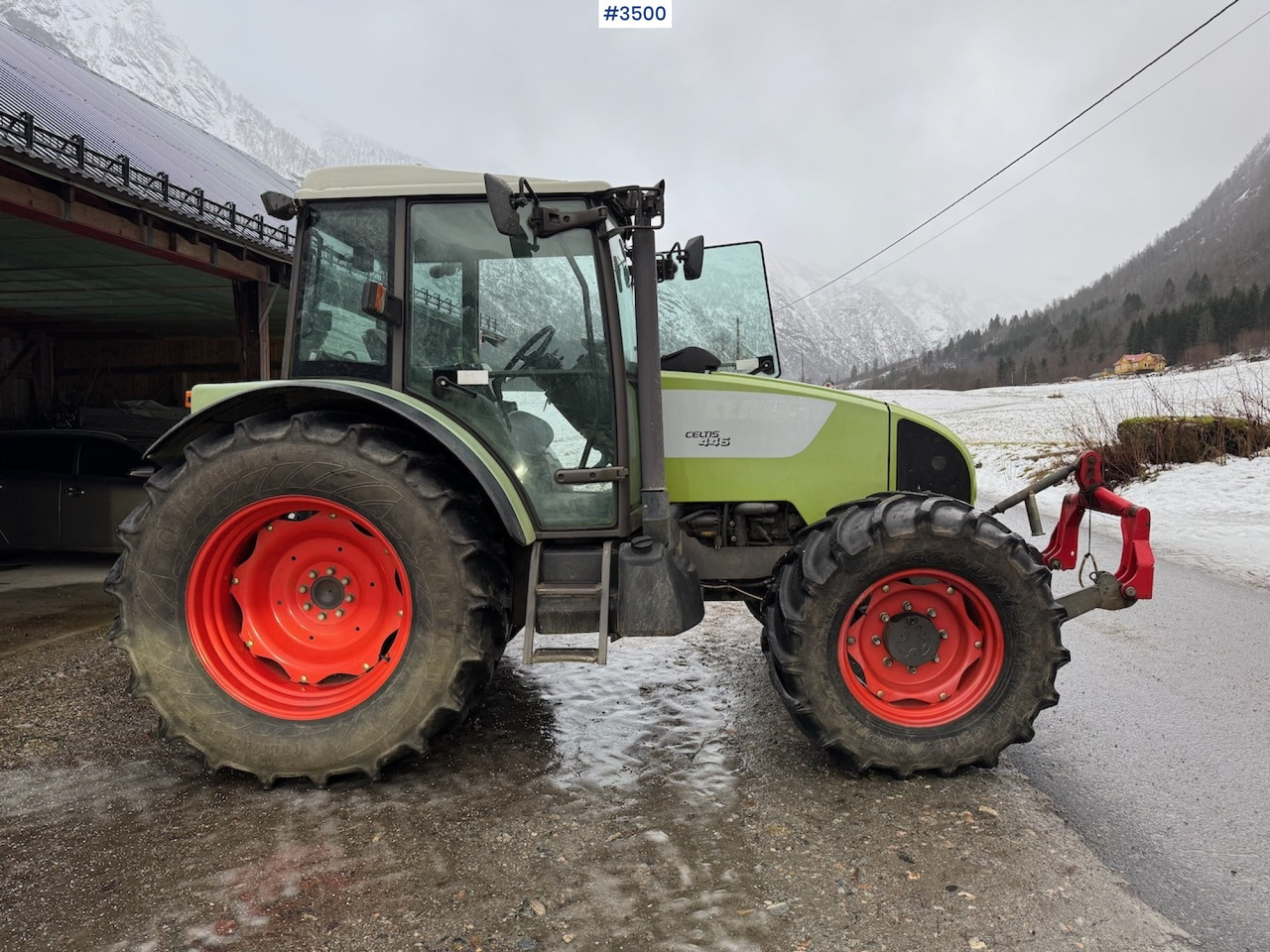 Трактор 2008 Claas Celtis 446 mit Fronthydraulik: снимка 15