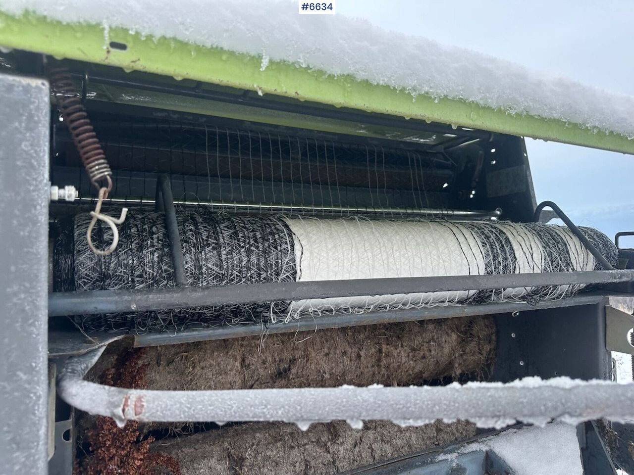 Машина за сено и фураж 2008 Claas Rollant 354 round baler. w/Low usage. REP.OBJECT.: снимка 12