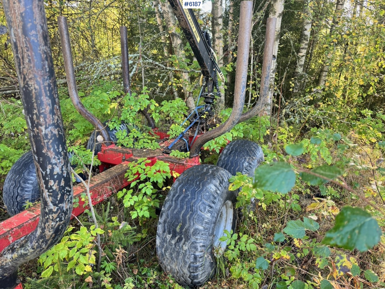 2008 Farmi Primero 3967 Timber trailer. - Ремарке за дърва: снимка 5 2008 Farmi Primero 3967 Timber trailer. - Ремарке за дърва: снимка 5