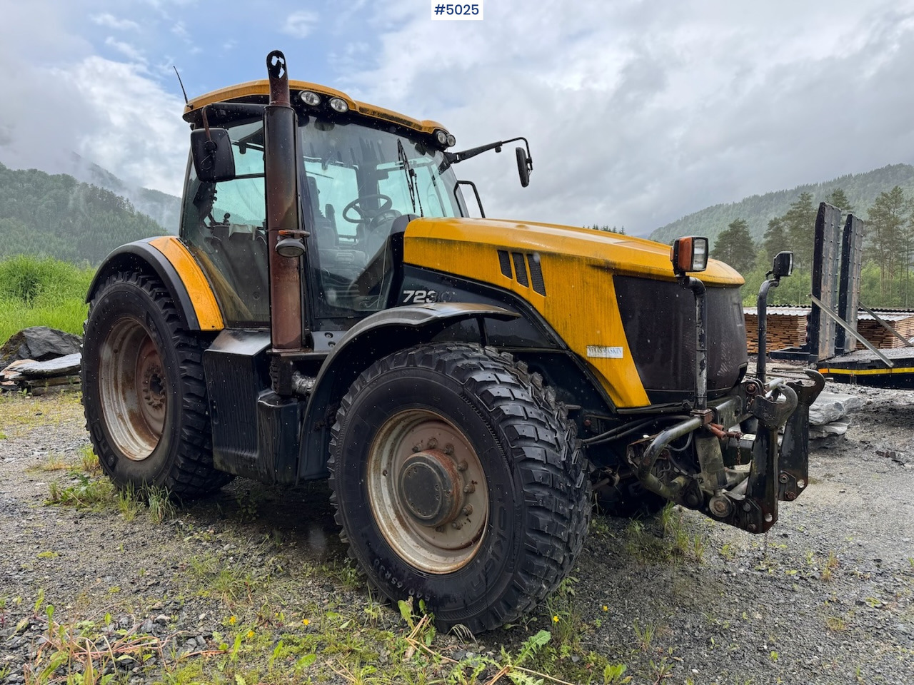 2008 JCB Fastrac 7230 P-Tronic w/Front hydraulics and PTO. - Трактор: снимка 1 2008 JCB Fastrac 7230 P-Tronic w/Front hydraulics and PTO. - Трактор: снимка 1
