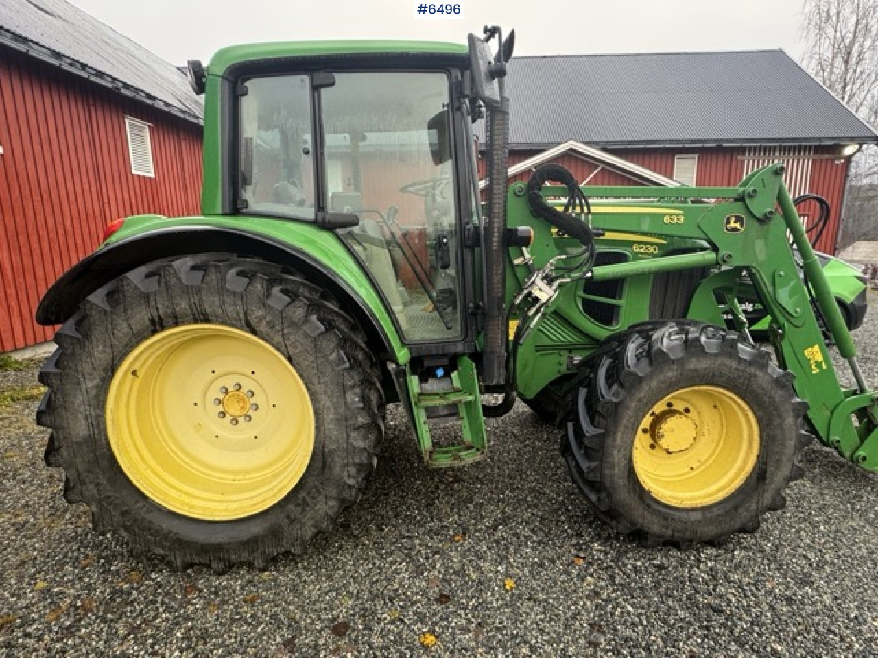 2008 John Deere 6230 Premium with front loader and 3rd function - Трактор: снимка 5 2008 John Deere 6230 Premium with front loader and 3rd function - Трактор: снимка 5