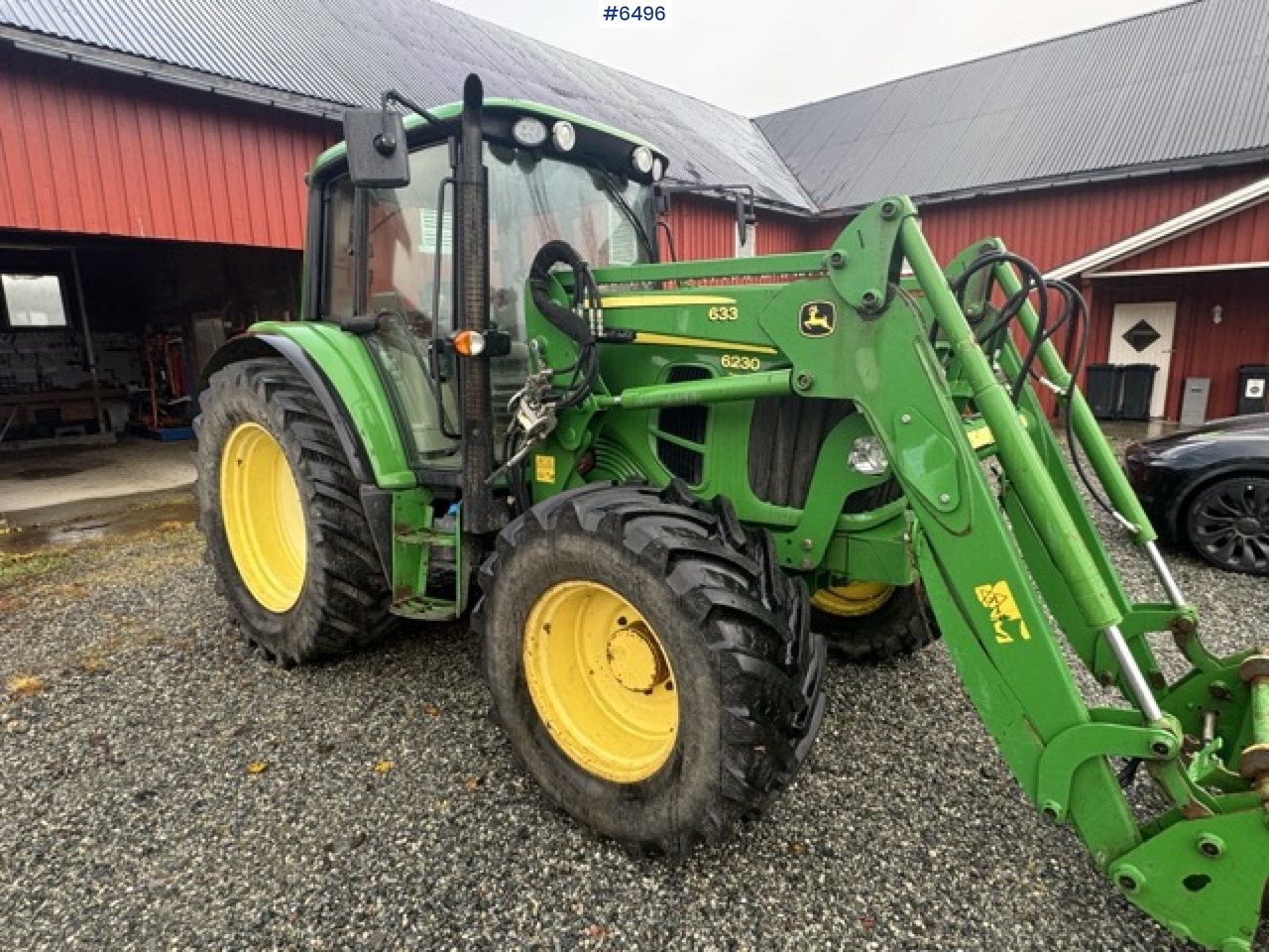 2008 John Deere 6230 Premium with front loader and 3rd function - Трактор: снимка 2 2008 John Deere 6230 Premium with front loader and 3rd function - Трактор: снимка 2