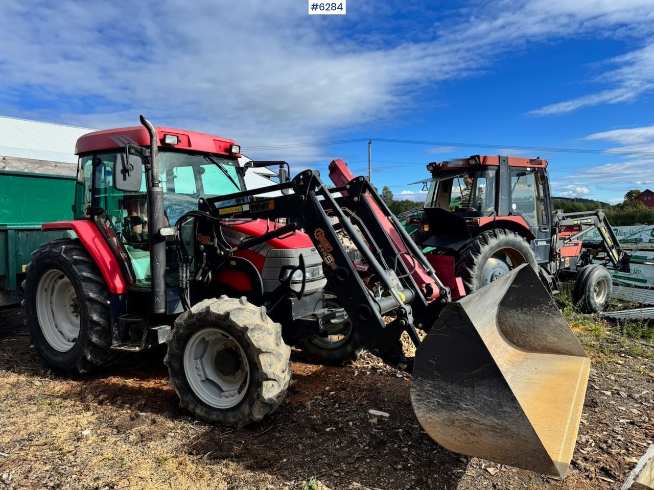 2008 McCormick CX95 m/ Frontlaster. 2510 timer! - Трактор: снимка 1 2008 McCormick CX95 m/ Frontlaster. 2510 timer! - Трактор: снимка 1