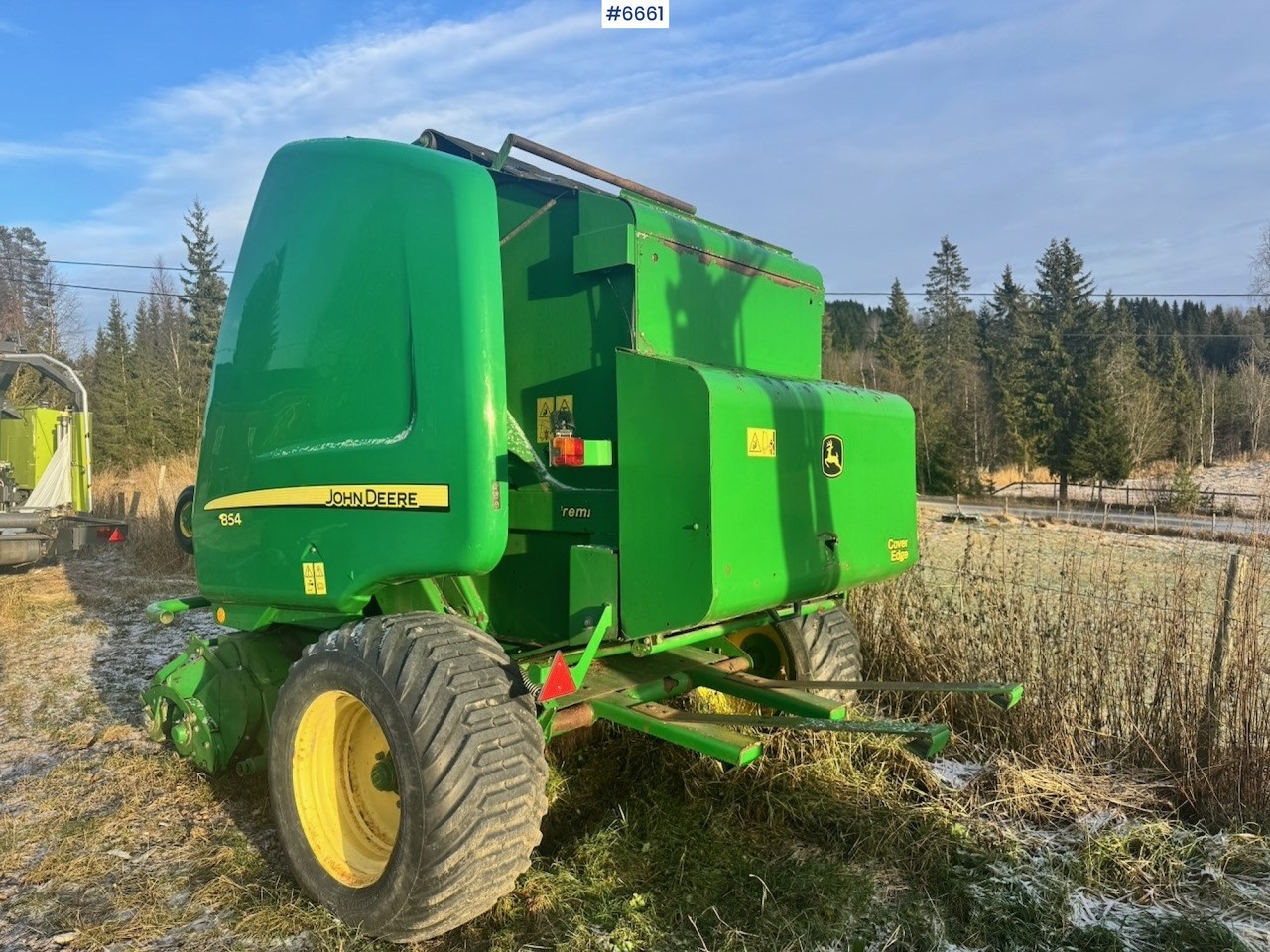 2009 John Deere 854 Round Baler - Машина за сено и фураж: снимка 4 2009 John Deere 854 Round Baler - Машина за сено и фураж: снимка 4