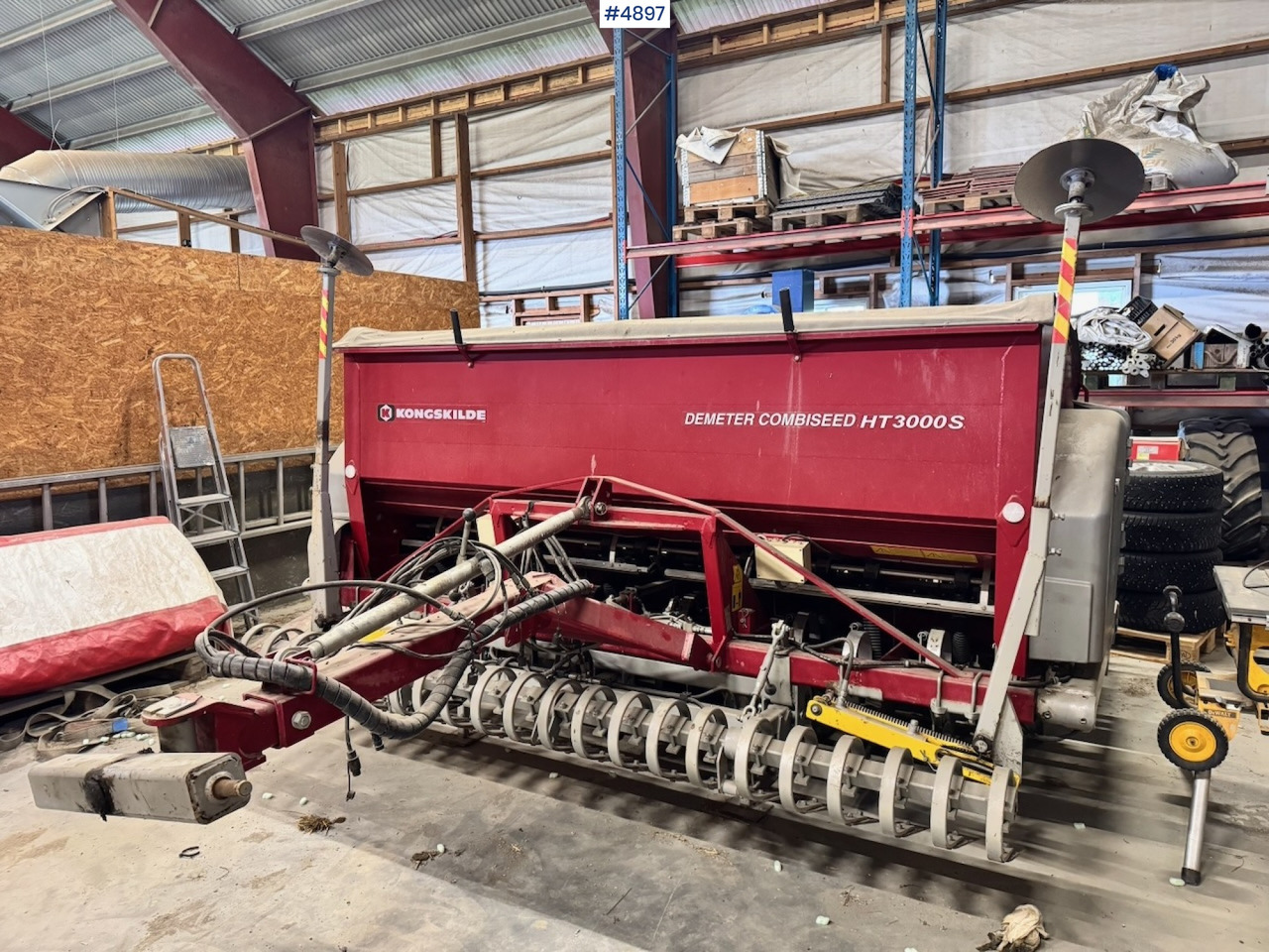 2009 Kongskilde Combiseed HT3000S Seeder. - Комбинирана сеялка: снимка 2 2009 Kongskilde Combiseed HT3000S Seeder. - Комбинирана сеялка: снимка 2