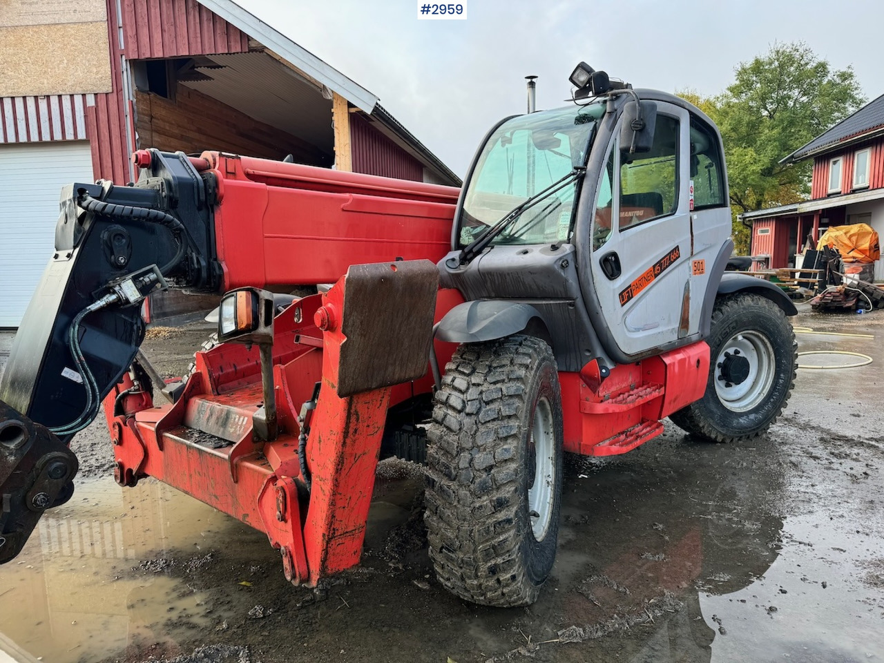 2009 Manitou MT 1440 Telescopic truck w/ Bucket, Pallet forks and Lifting jib - Телескопичен товарач: снимка 1 2009 Manitou MT 1440 Telescopic truck w/ Bucket, Pallet forks and Lifting jib - Телескопичен товарач: снимка 1