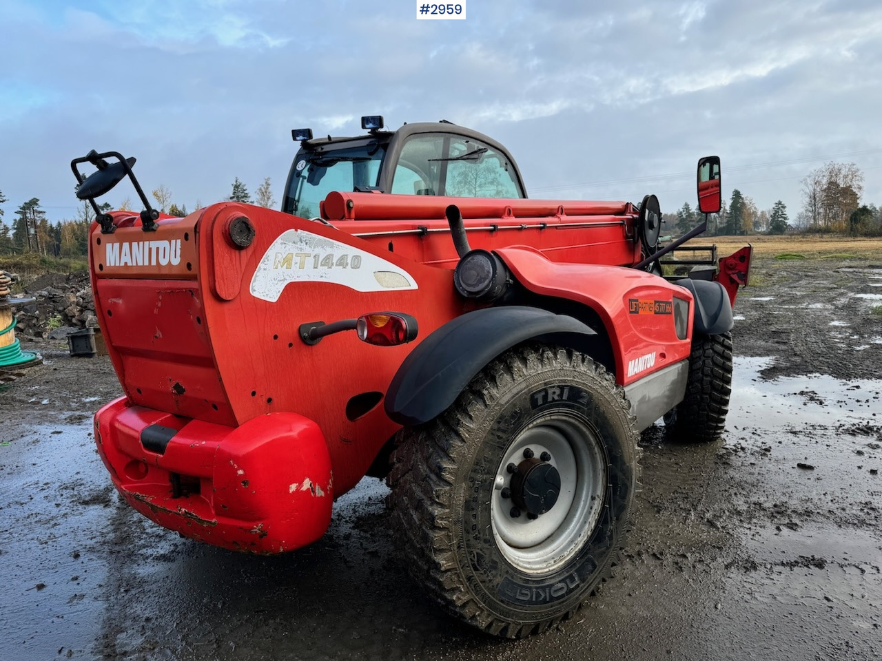 2009 Manitou MT 1440 Telescopic truck w/ Bucket, Pallet forks and Lifting jib - Телескопичен товарач: снимка 5 2009 Manitou MT 1440 Telescopic truck w/ Bucket, Pallet forks and Lifting jib - Телескопичен товарач: снимка 5