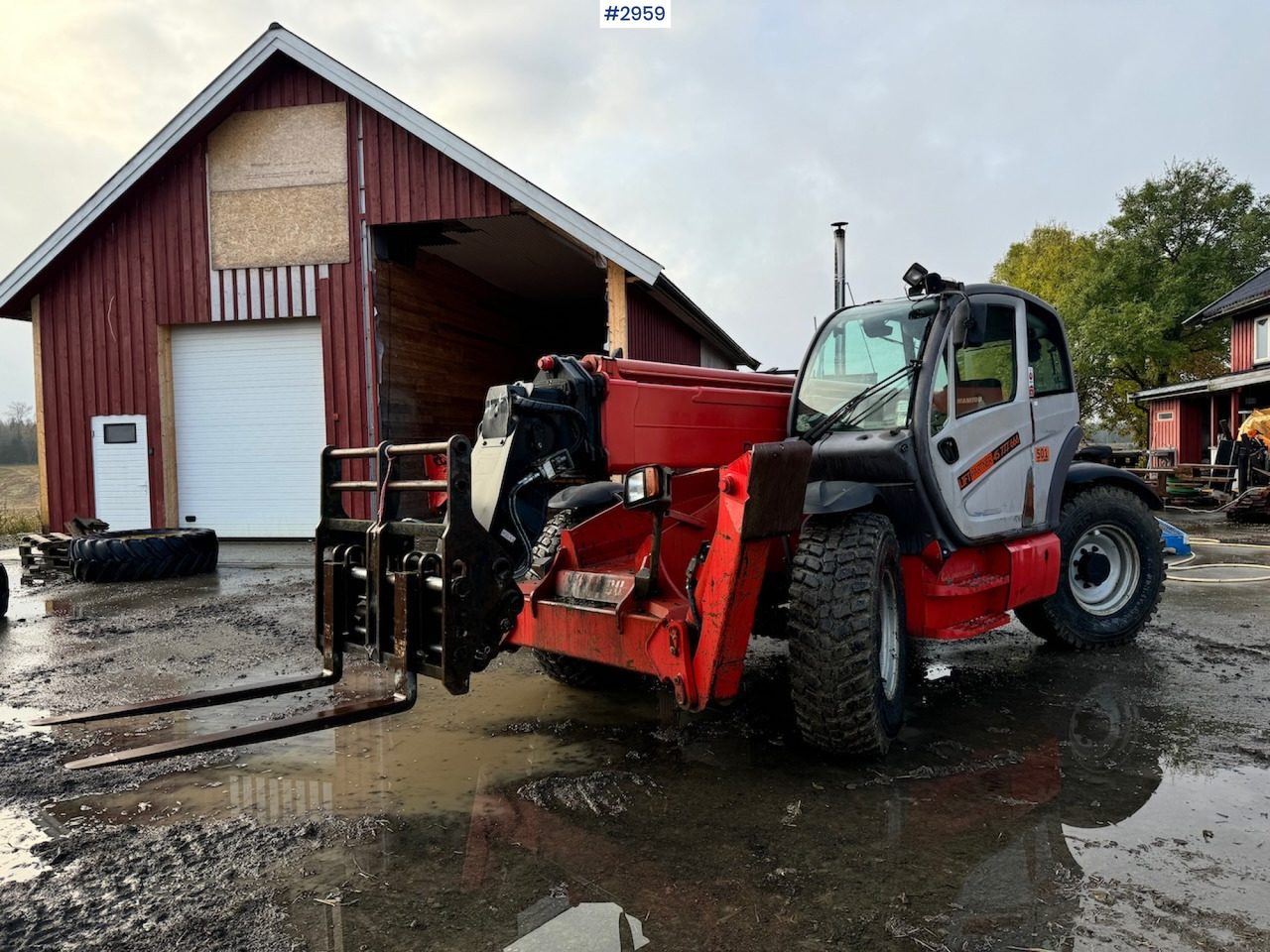 2009 Manitou MT 1440 Telescopic truck w/ Bucket, Pallet forks and Lifting jib - Телескопичен товарач: снимка 4 2009 Manitou MT 1440 Telescopic truck w/ Bucket, Pallet forks and Lifting jib - Телескопичен товарач: снимка 4