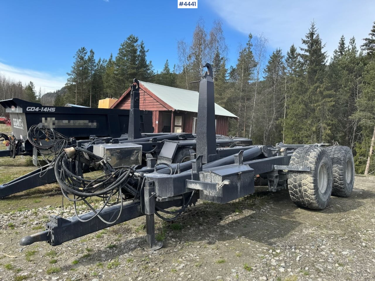 2010 Giant hook trailer - Нискорамна площадка ремарке: снимка 1 2010 Giant hook trailer - Нискорамна площадка ремарке: снимка 1