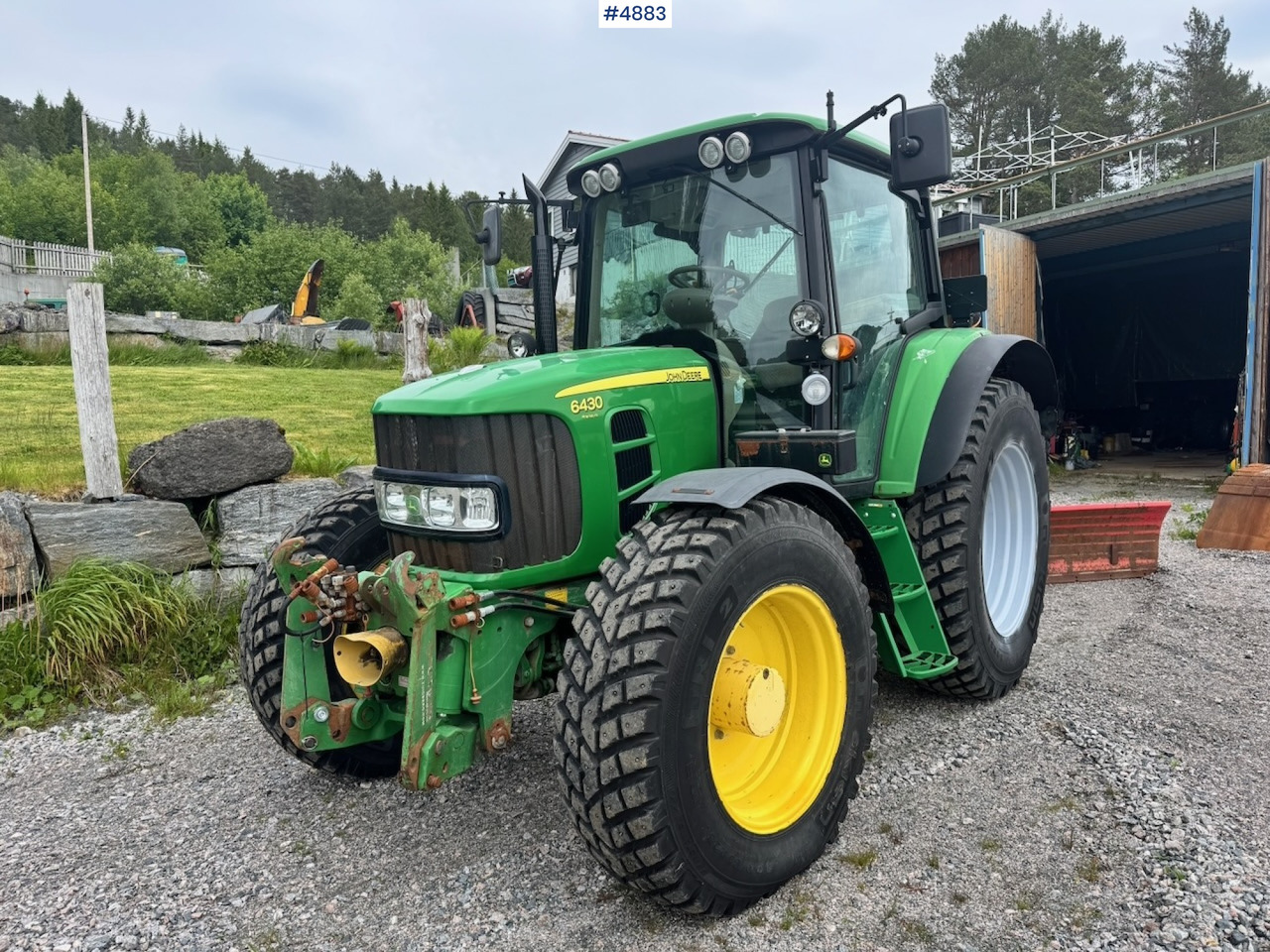 2010 John Deere 6430 w/ Front Hydraulics and Front PTO. 2910 hours! - Трактор: снимка 1 2010 John Deere 6430 w/ Front Hydraulics and Front PTO. 2910 hours! - Трактор: снимка 1