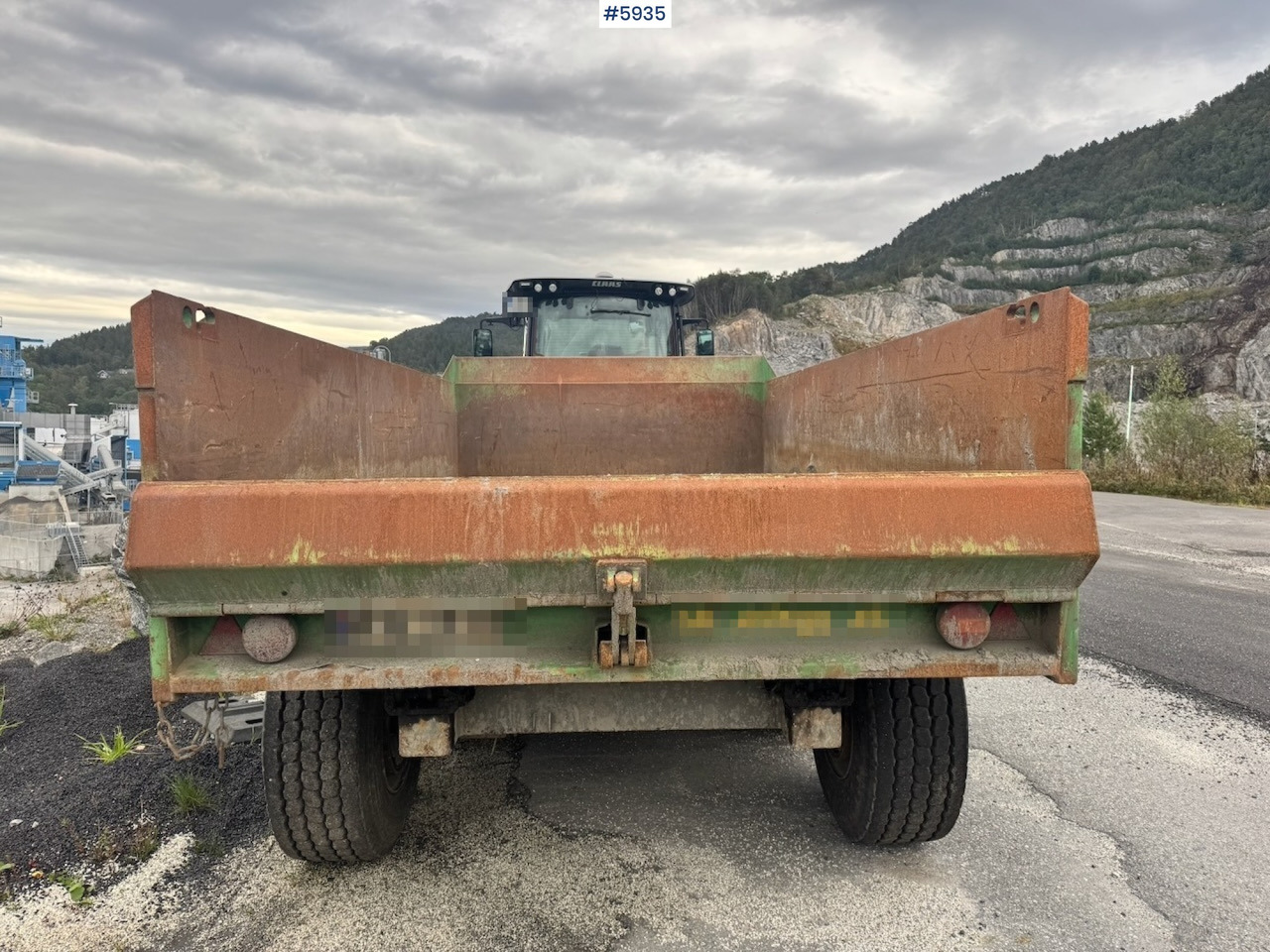 2011 Foss Eik Dumper Trailer. - Селскостопанско ремарке самосвал: снимка 4 2011 Foss Eik Dumper Trailer. - Селскостопанско ремарке самосвал: снимка 4