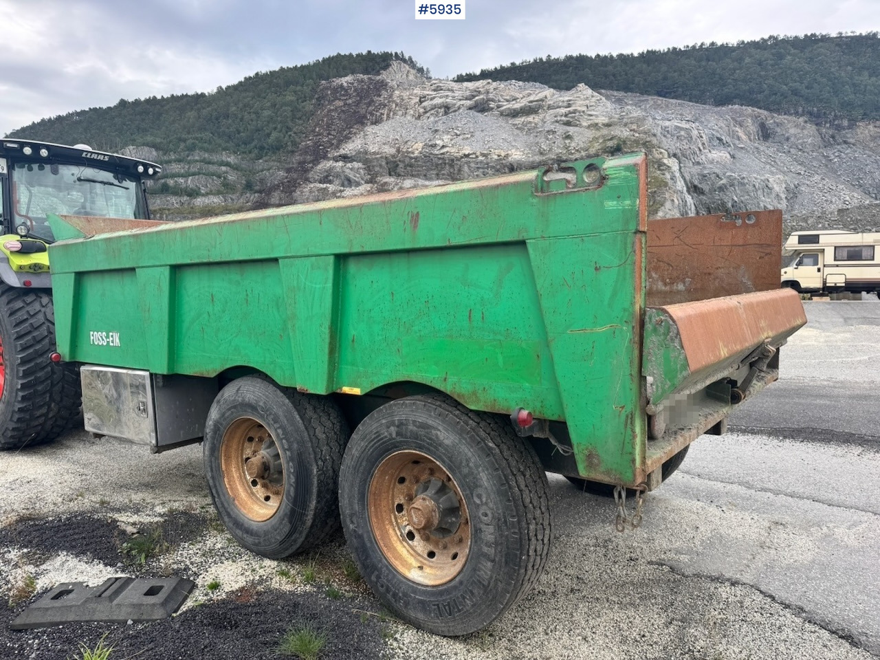 2011 Foss Eik Dumper Trailer. - Селскостопанско ремарке самосвал: снимка 3 2011 Foss Eik Dumper Trailer. - Селскостопанско ремарке самосвал: снимка 3