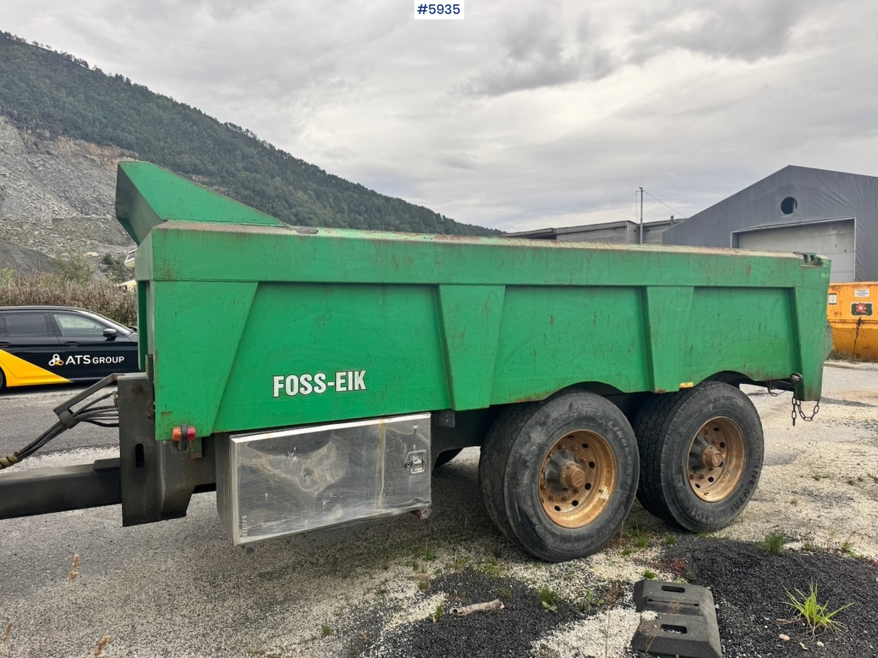 2011 Foss Eik Dumper Trailer. - Селскостопанско ремарке самосвал: снимка 2 2011 Foss Eik Dumper Trailer. - Селскостопанско ремарке самосвал: снимка 2