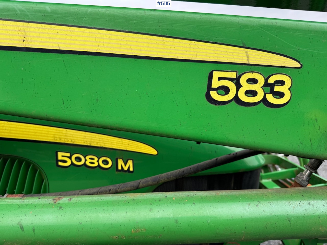 2011 John Deere 5080 M m/frontlaster. Lite timer! - Трактор: снимка 2 2011 John Deere 5080 M m/frontlaster. Lite timer! - Трактор: снимка 2