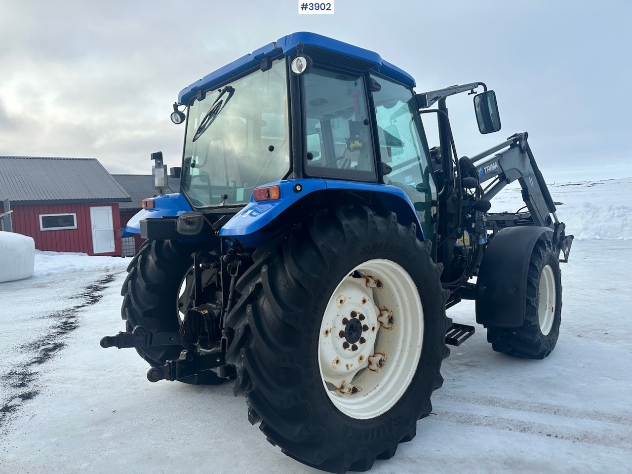 Трактор 2011 New Holland T5070 4x4 m/ frontlaster: снимка 6