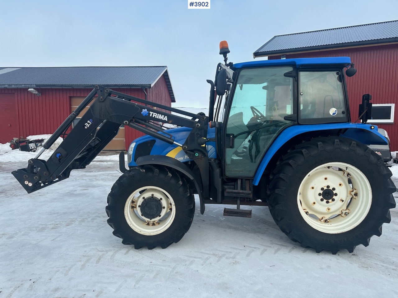 Трактор 2011 New Holland T5070 4x4 m/ frontlaster: снимка 9