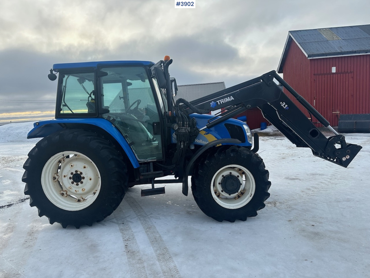 2011 New Holland T5070 4x4 m/ frontlaster - Трактор: снимка 5 2011 New Holland T5070 4x4 m/ frontlaster - Трактор: снимка 5