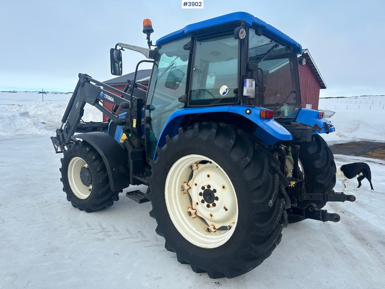 Трактор 2011 New Holland T5070 4x4 m/ frontlaster: снимка 8