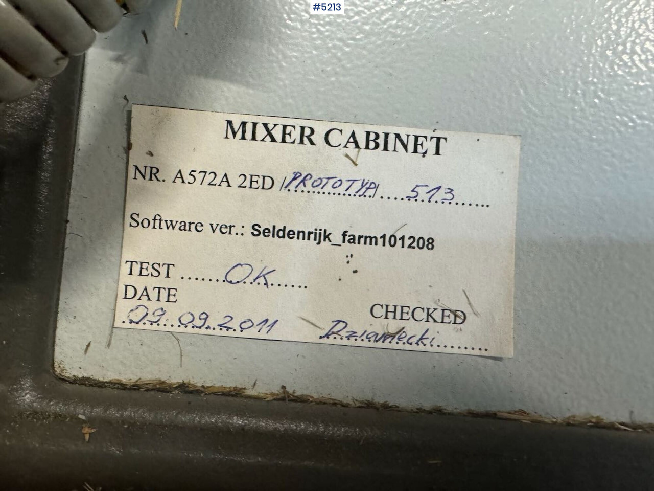 Техника за животновъдство 2011 VSM 22 DeLaval – Repair Project: снимка 12