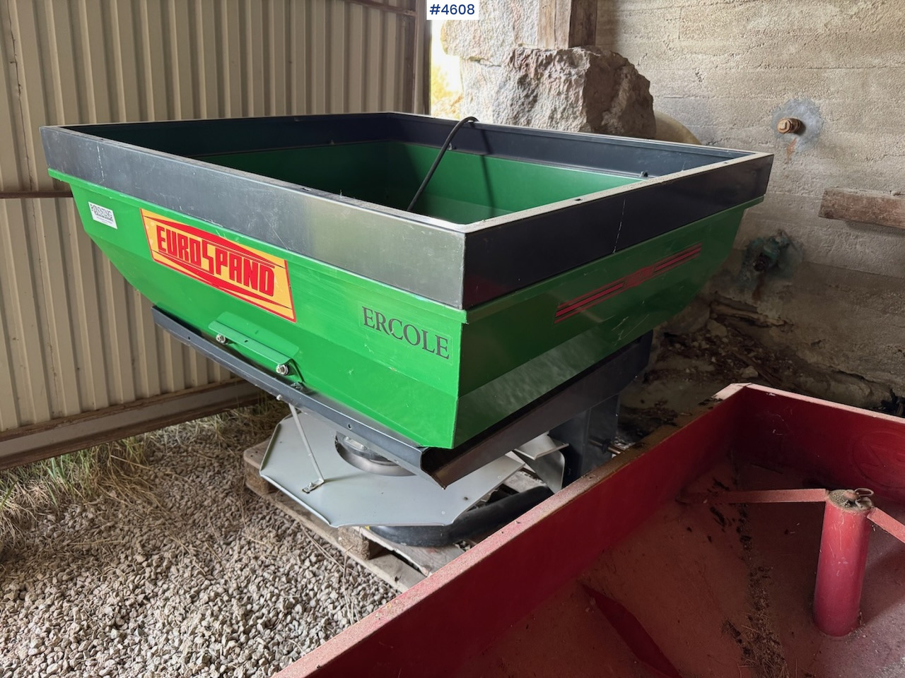 2012 EuroSpand Ercole Fertilizer Spreader - Тороразпръсквачка: снимка 1 2012 EuroSpand Ercole Fertilizer Spreader - Тороразпръсквачка: снимка 1