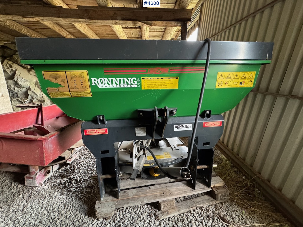 2012 EuroSpand Ercole Fertilizer Spreader - Тороразпръсквачка: снимка 5 2012 EuroSpand Ercole Fertilizer Spreader - Тороразпръсквачка: снимка 5