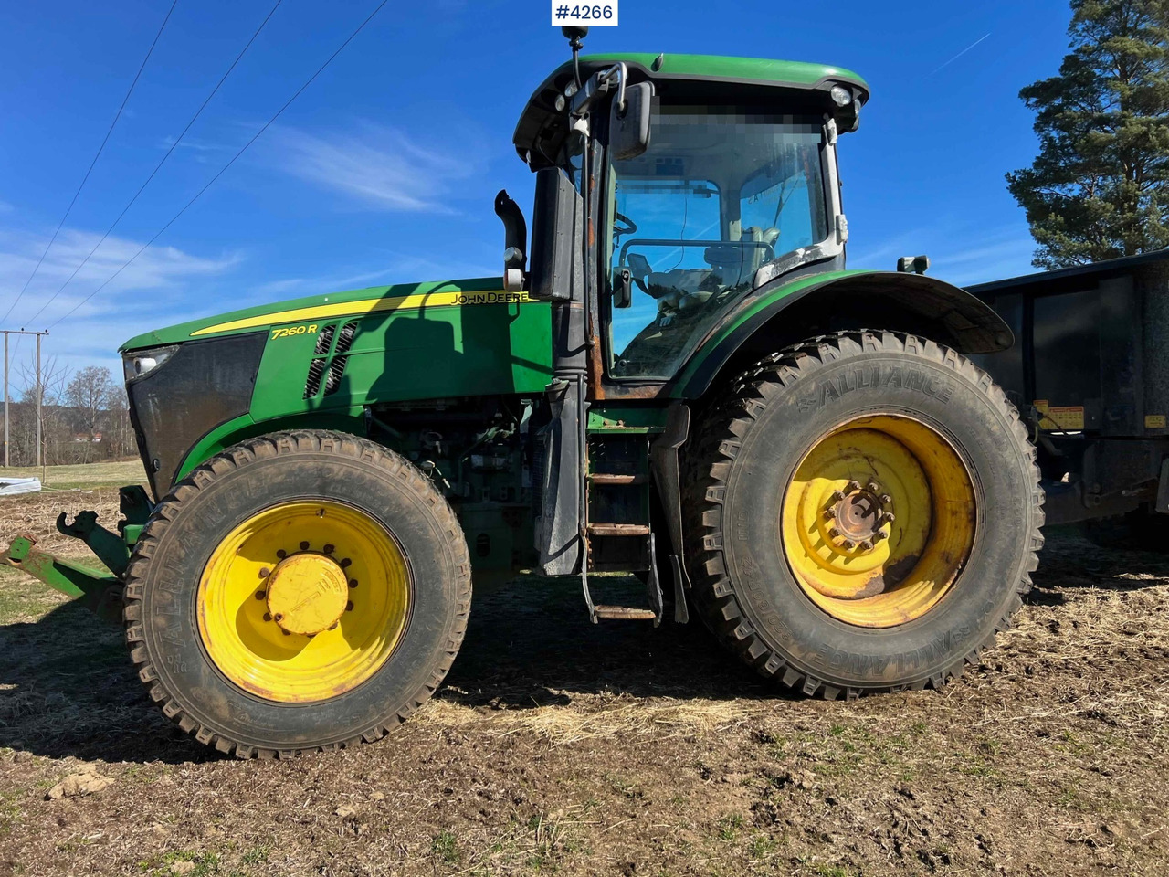 2012 John Deere 7260R Tractor w/ PTO - Трактор: снимка 2 2012 John Deere 7260R Tractor w/ PTO - Трактор: снимка 2